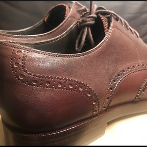 Mens Cole Haan Winston Burgundy Wingtip 